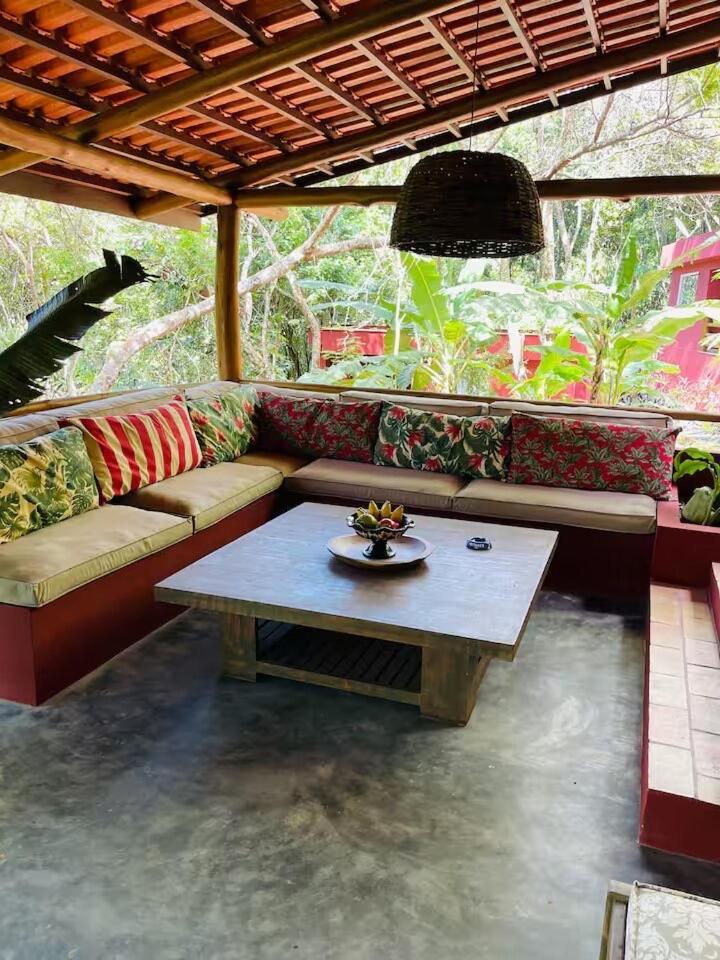Jardim Botanico Casa Rossa Bungalows & Apartments Морро-де-Сан-Паулу Экстерьер фото