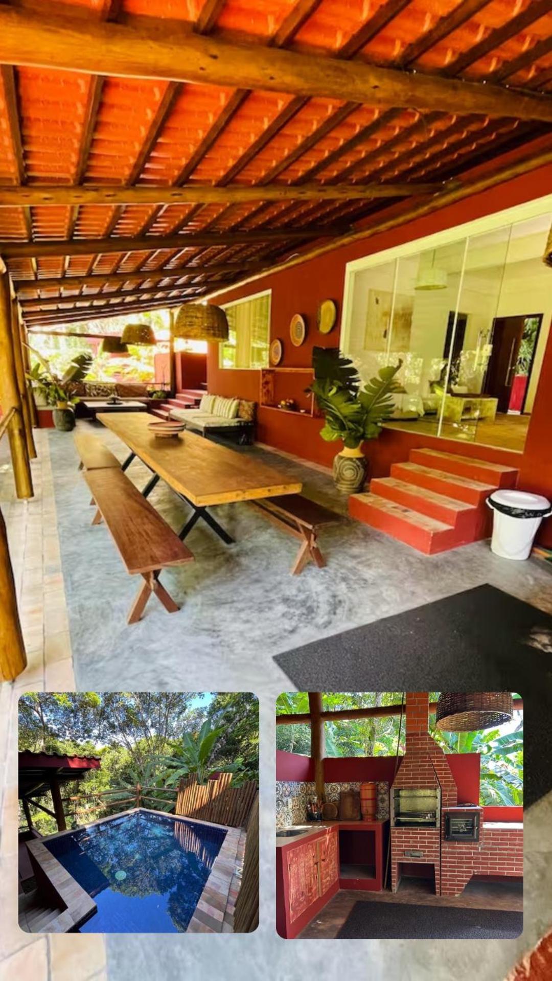 Jardim Botanico Casa Rossa Bungalows & Apartments Морро-де-Сан-Паулу Экстерьер фото